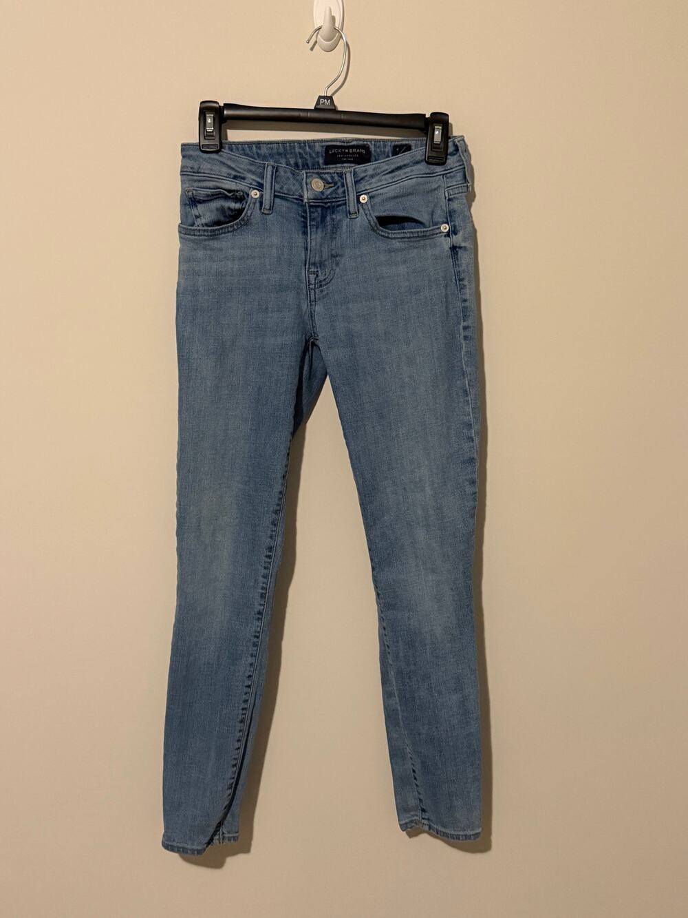 Lucky Brand Lolita Low-Rise Skinny Jeans – Women’s Size 4 – Light Wash